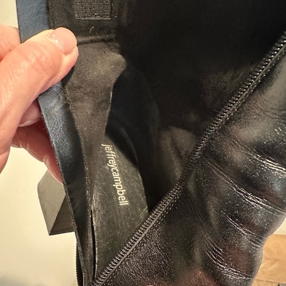 Jeffrey Campbell Women's  Black Geist Square Toe Boot Size 9 - Picture 9 of 9